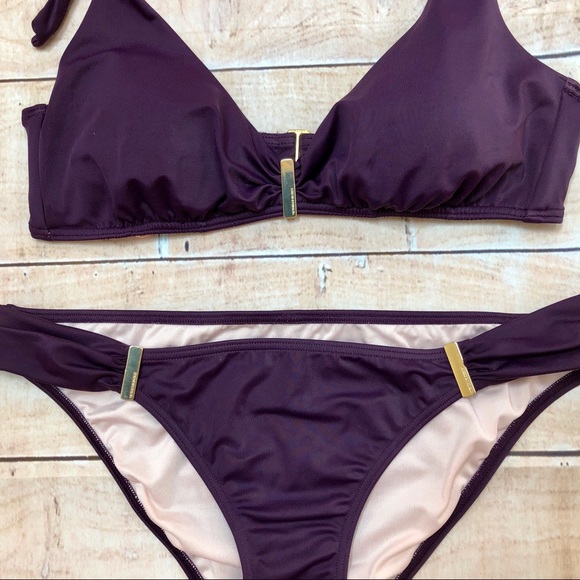 Victoria's Secret Other - Victoria’s Secret Bikini Swimsuit Dark Purple